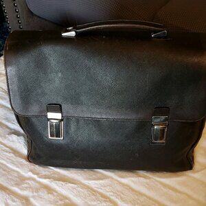 Vintage Prada Leather Briefcase